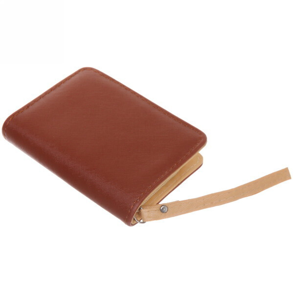 Кошелек женский «Egoistka», 3 кармана, цвет черный, коричневый, красный и пудровый, 13*9*3см