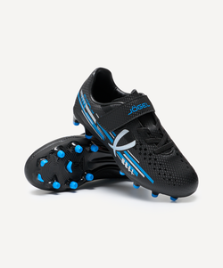 Бутсы футбольные Evofly FG Talant Black/blue, детский