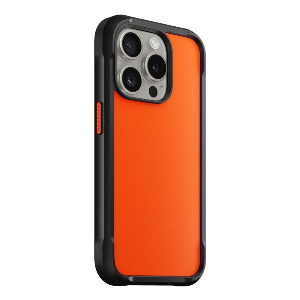 Защитный чехол MagSafe Nomad Rugged Case для iPhone 15 Pro Гибридный чехол с высоким уровнем защиты при падении