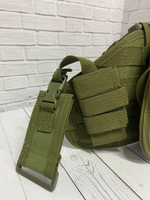 Тактическая набедренная кобура / олива