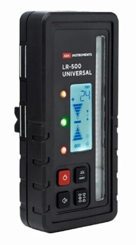 Универсальный приемник ADA LR-500 R/G для ротационных нивелиров (для зеленого и красного луча ) А00726