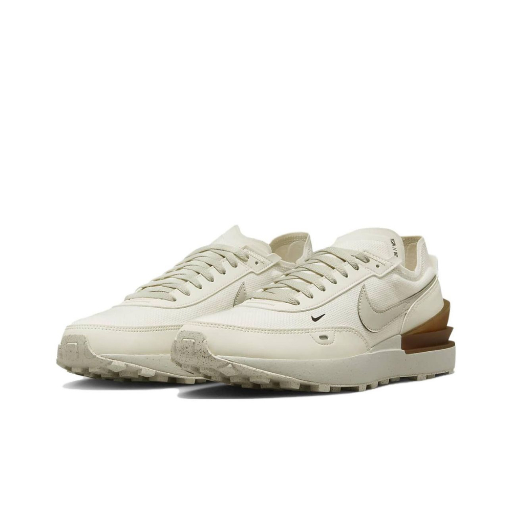 Кроссовки Nike Waffle One SE «Bone», мол.