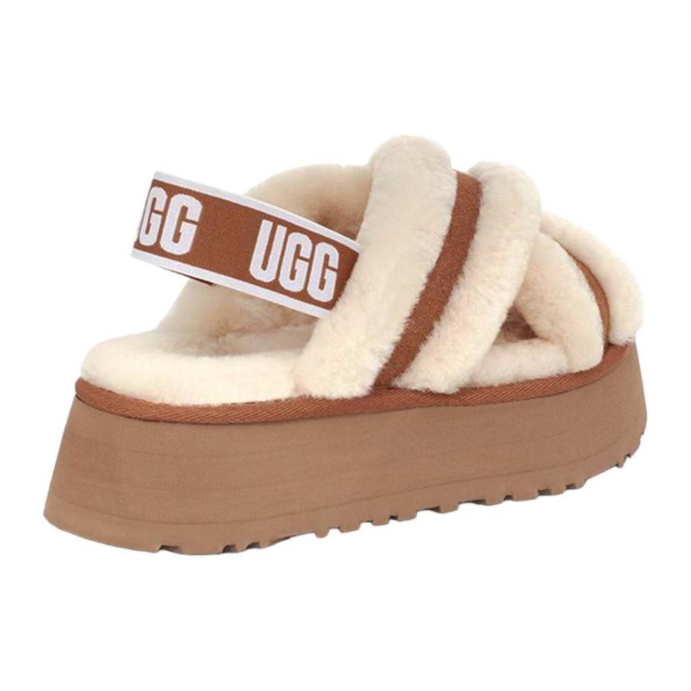 UGG Disco Cross Slide Chestnut