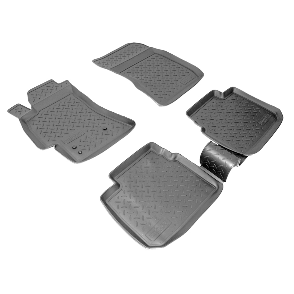 Ковры в салон Norplast/Unidec для Subaru Legacy (2003-2010)Полиуретан,Черный, арт.NPL-Po-84-50