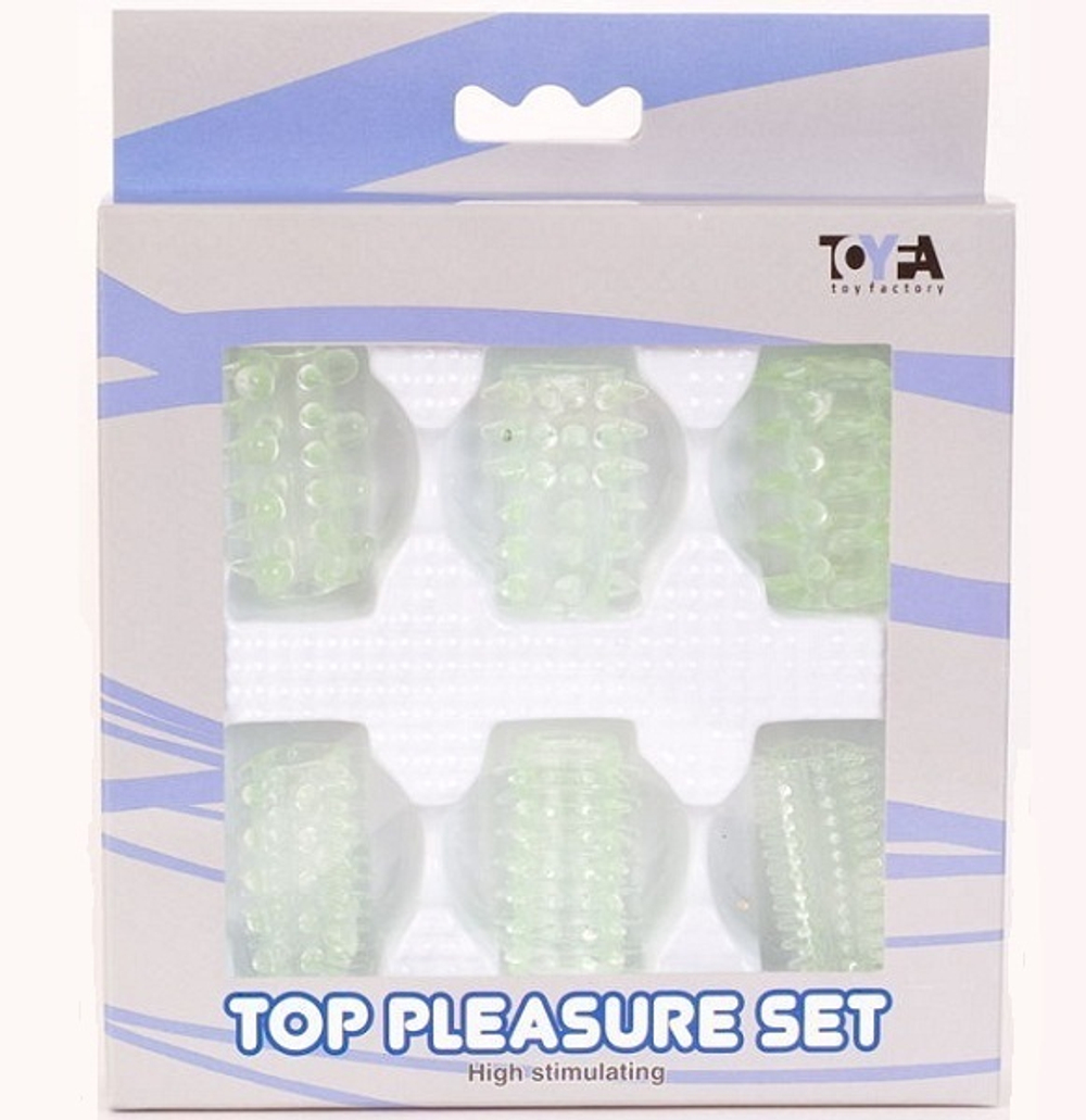 Набор из 6 прозрачных насадок