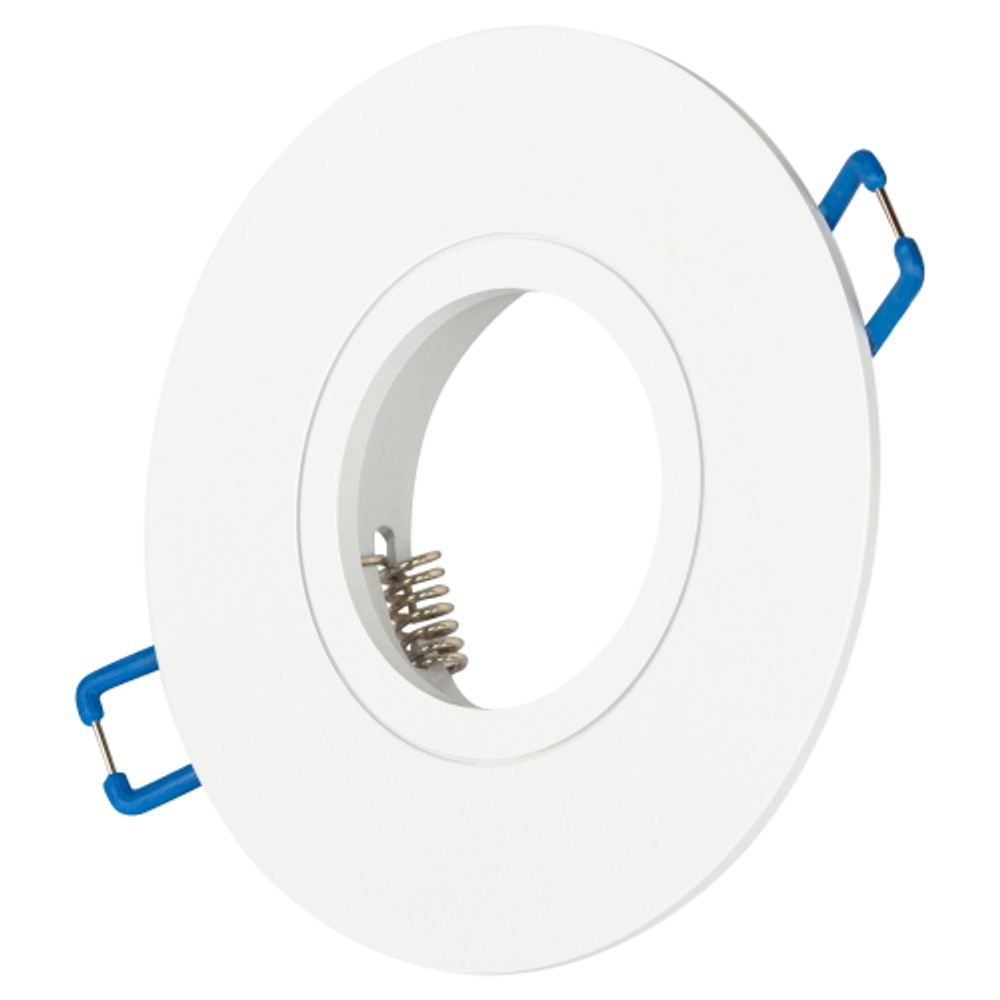 Встраиваемый светильник алюминиевый ЭРА KL83 WH MR16/GU5.3 белый