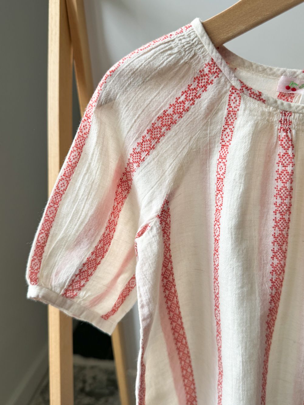 Хлопковая блузка Bonpoint, 98