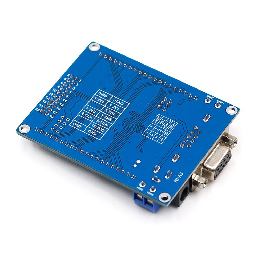 Плата разработки системы STM32F103C8T6 с RS485 CAN 485