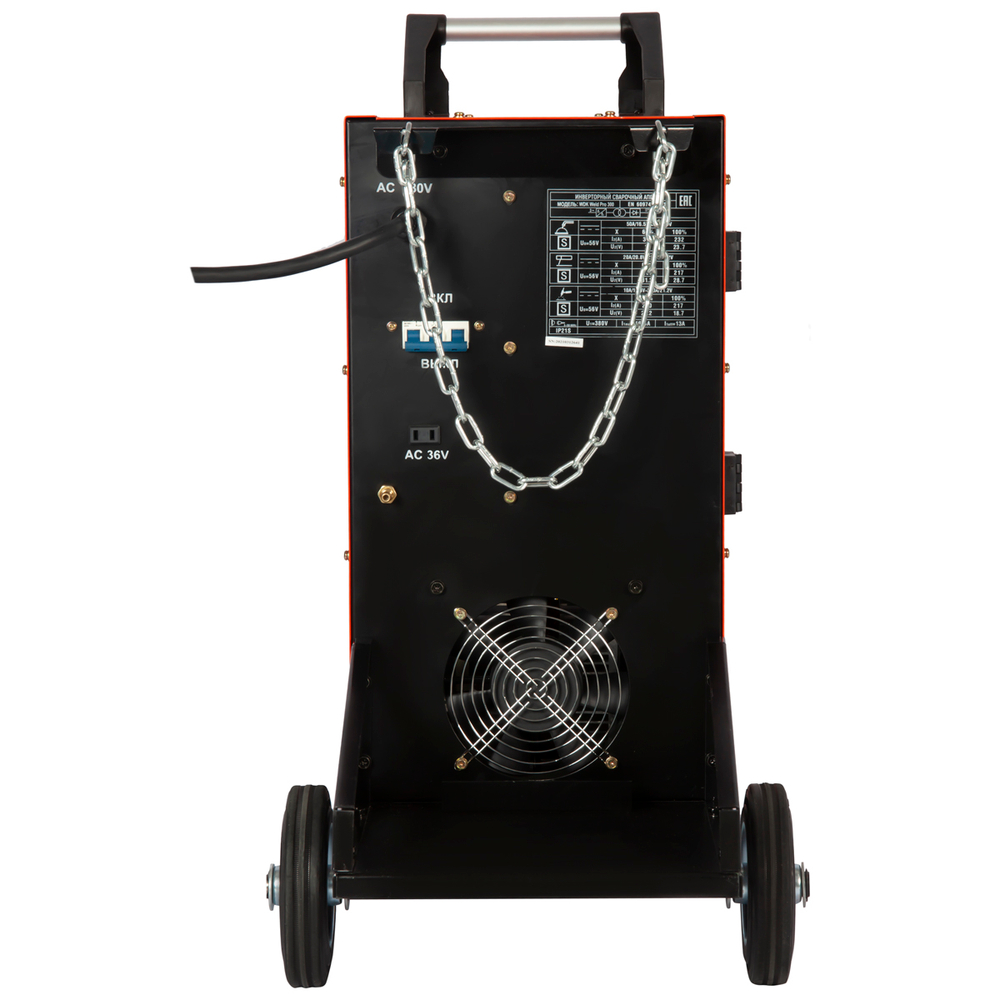 WELD Pro 300 Сварочный аппарат инверторный 300A, 380В MIG/MAG/MMA/Lift TIG с горелкой 24AK