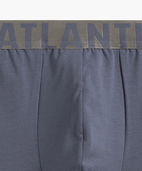 Трусы мужские боксеры Atlantic MH-1196, pima cotton, серый