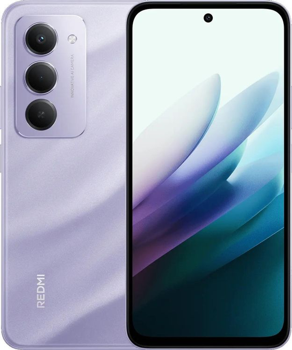 6.9" Смартфон Xiaomi REDMI 15 8/256Gb,  NFC,  IPS,  144Гц,  7000мAч,  фиолетовый