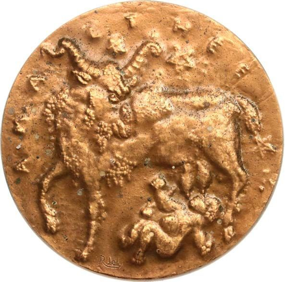 France, Amalthée Commemorative Medal – 1972 Bronze