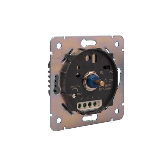 Светорегулятор ROUND (диммер) 300Вт с/у оникс KRANZ