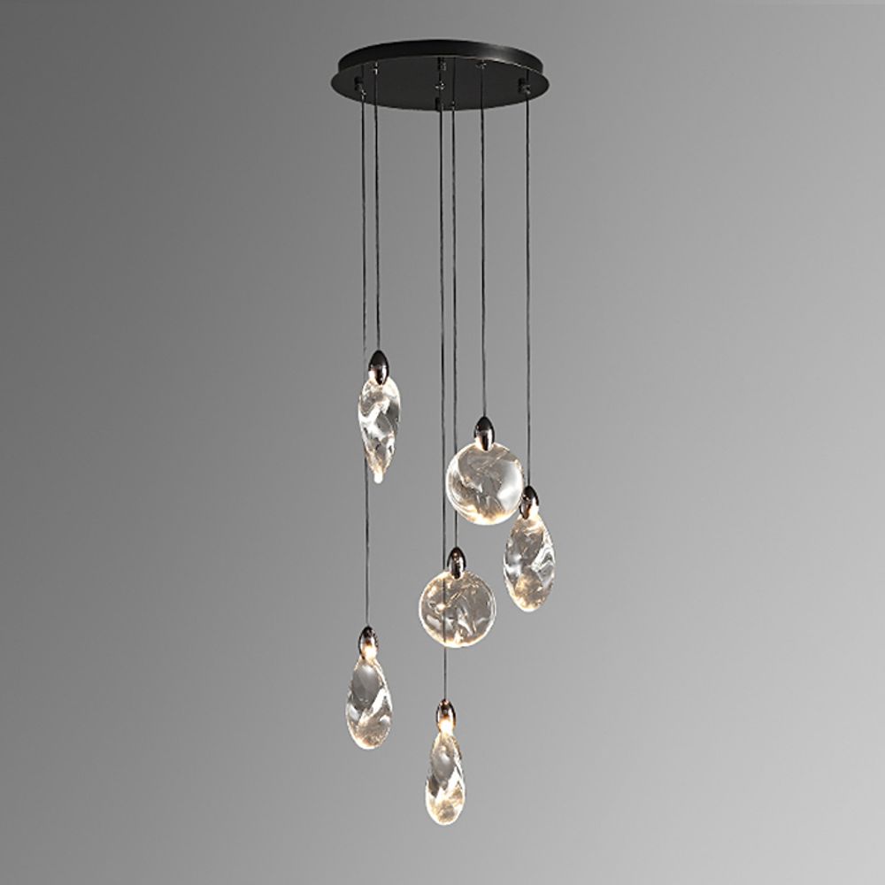 Подвесной светильник MT9176-6H pearl black