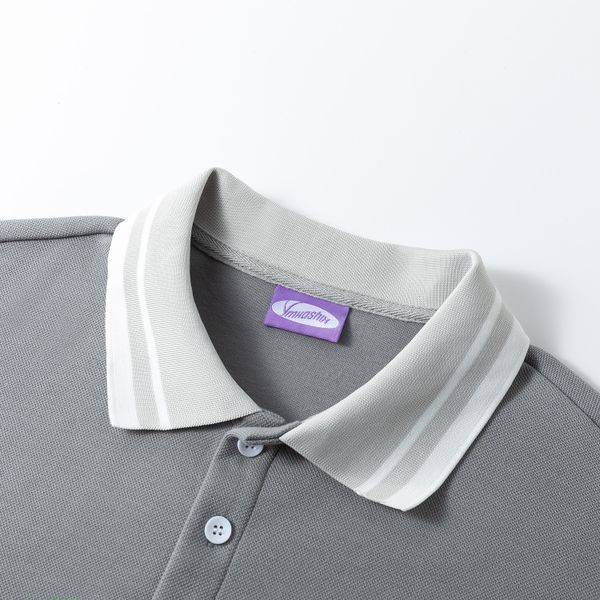 Поло серый / темносерый - фото 3