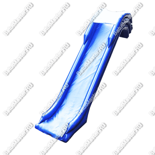 Надувная прямая водная горка для вышки (опоры) «Универсальная», 10*2*7 м