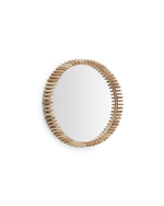 Polke Зеркало в раме из тикового дерева Ø 60