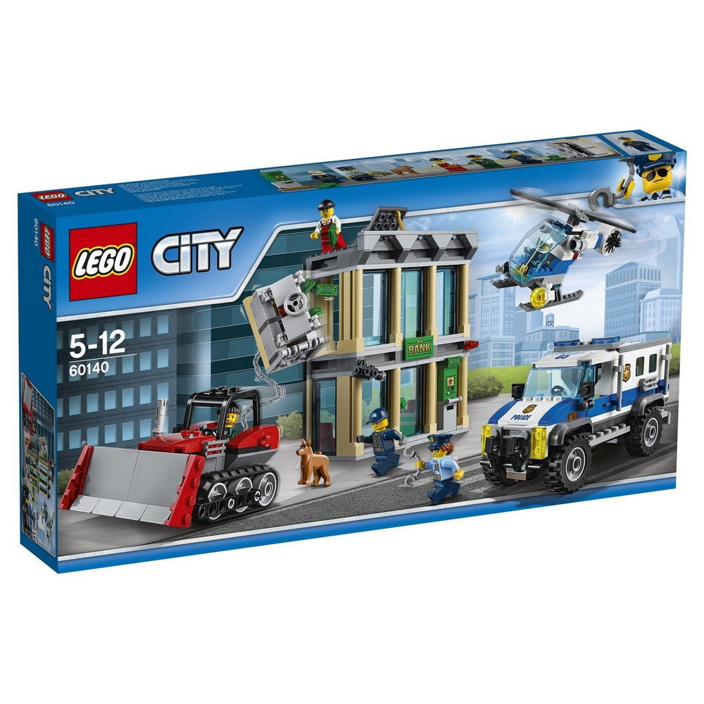 LEGO City: Ограбление на бульдозере 60140 — Bulldozer Break-In — Лего Сити Город