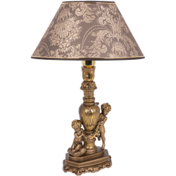 Настольная лампа Путти Бронза Голдбраун