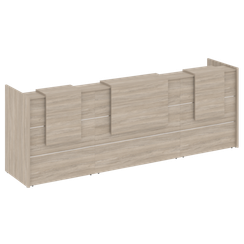 Onix Ресепшн O.R-K-14 Дуб Аттик 3390*766*1187