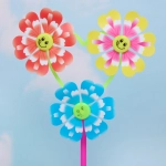 Ветрячок d-20 см «Солнечный цветок» 42 см