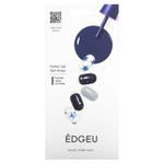 Edgeu, Perfect Gel Nail Wraps, ENT 402 Starry Night, набор из 19 предметов
