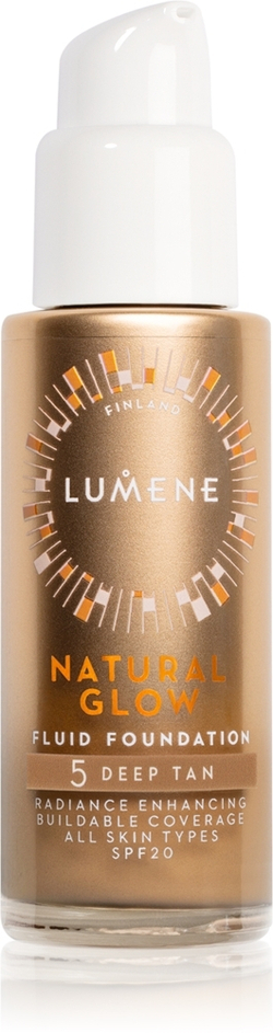 Lumene Natural Glow - Осветляющий тональный крем для естественного вида SPF 20, 30 ml