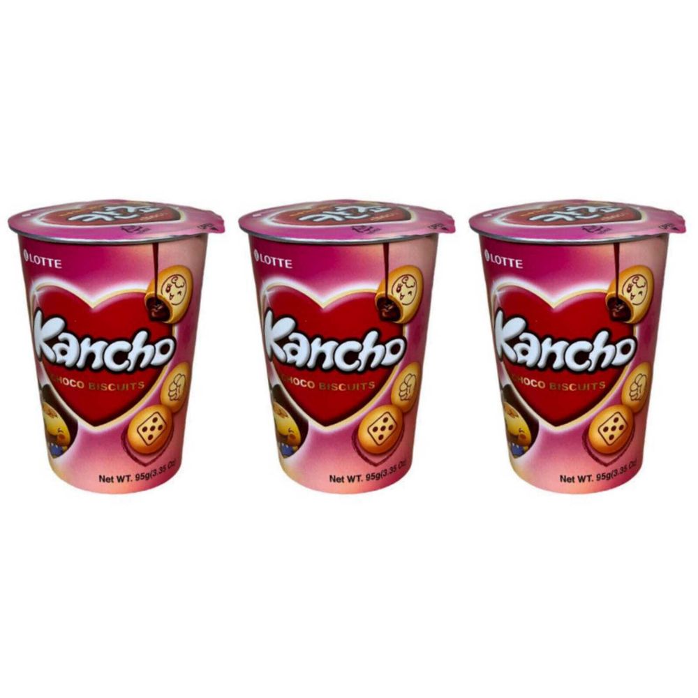 Печенье Lotte Kancho 95 г, 3 шт
