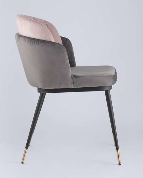 Стул Penn пыльно-розовый/серый