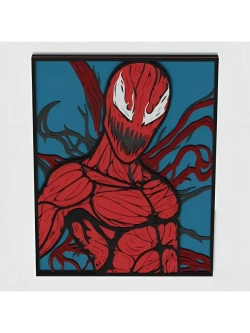 3D Картина по номерам из дерева Карнаж, 23x30 см