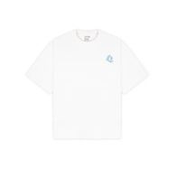 Футболка UNIFORM Heavy Bubble, молочный/голубой