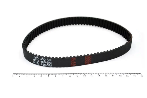 Ремень для газонокосилки Bosch Rotak и бетономешалки 450HTD5M, ширина 10 мм, 90 зубов, подходит для большинства бетоносмесителей различного производства