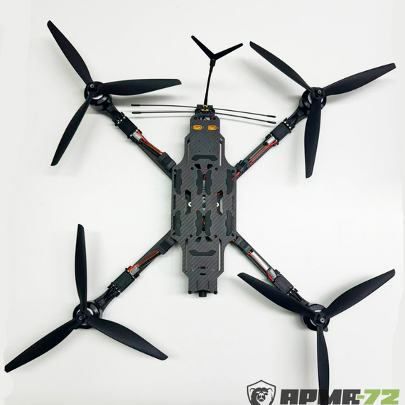 FРV дpон Ragnarok 15 на оптоволокне