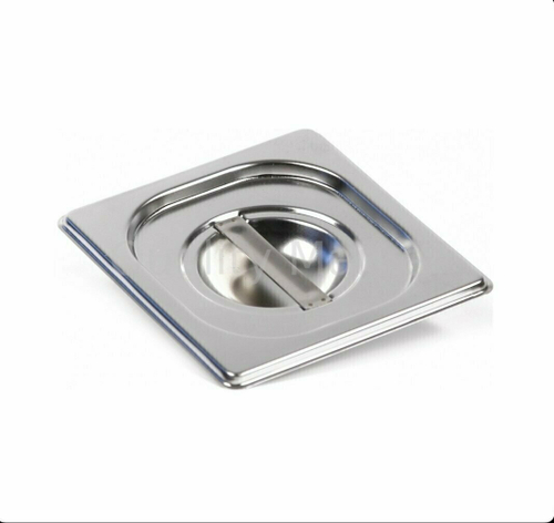 Крышка Luxstahl из нержавеющей стали для GN 1/6