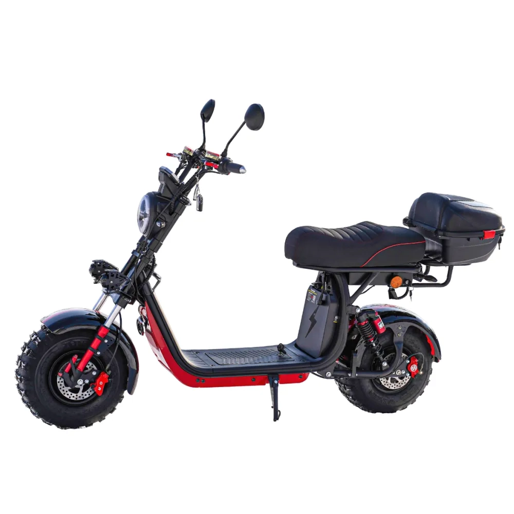 Электроскутер CityCoco WHITE SIBERIA PRO WD 2000W