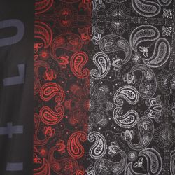 Мужская футболка черная с узором Sesmik by Vlad Sedov VS001/VS0018