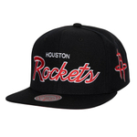 Кепка Mitchell&Ness NBA Team Script 2.0 Snapback Houston Rockets Cap Black