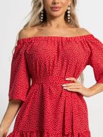 Платье с поясом Дафна (красное) П15524-8М LT Collection