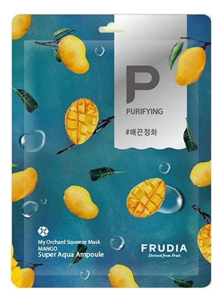 Тканевая маска с экстрактом манго FRUDIA My Orchard Squeeze Mask Mango