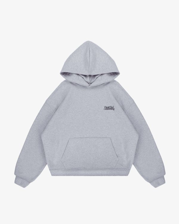 Худи Dust Running серый меланж - фото 1