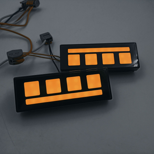 Повторитель поворота желтый на крыло I4 диодный для Лада Нива 2шт