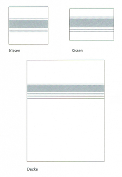 Наволочка 50х75 Christian Fischbacher Luxury Nights New Romance 356 Швейцария схема