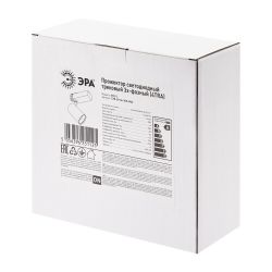 Трековый светильник трехфазный ЭРА SТR-30-36-30K-W40 узкий луч 3000K белый