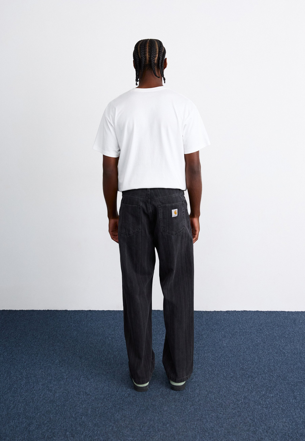 Carhartt WIP RYLAN - Мешковатые джинсы - Чёрный