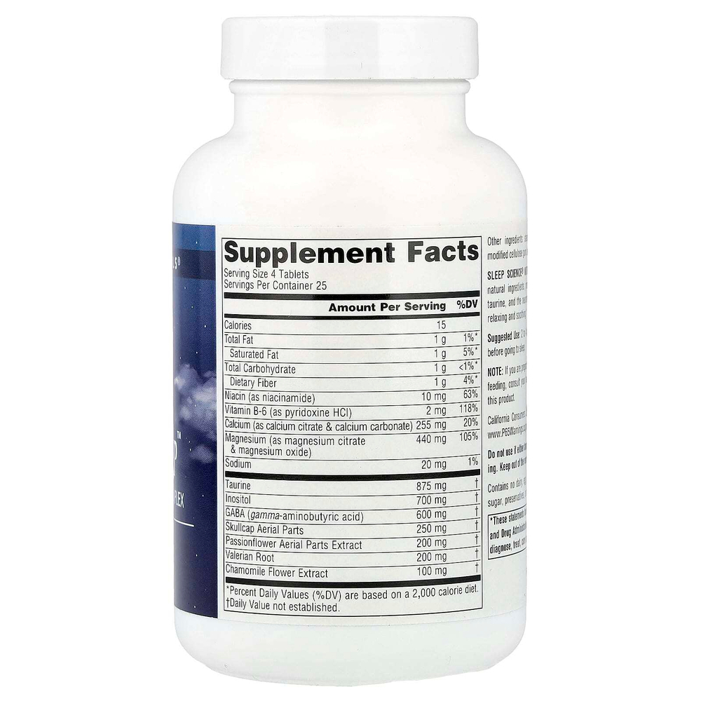 Source Naturals, Пищевая добавка NutraSleep, 100 таблеток