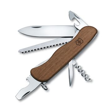 Складной нож Victorinox 0.8361.63 Forester c клинком из стали X55CrMo14, рукоять дерево (Орех)