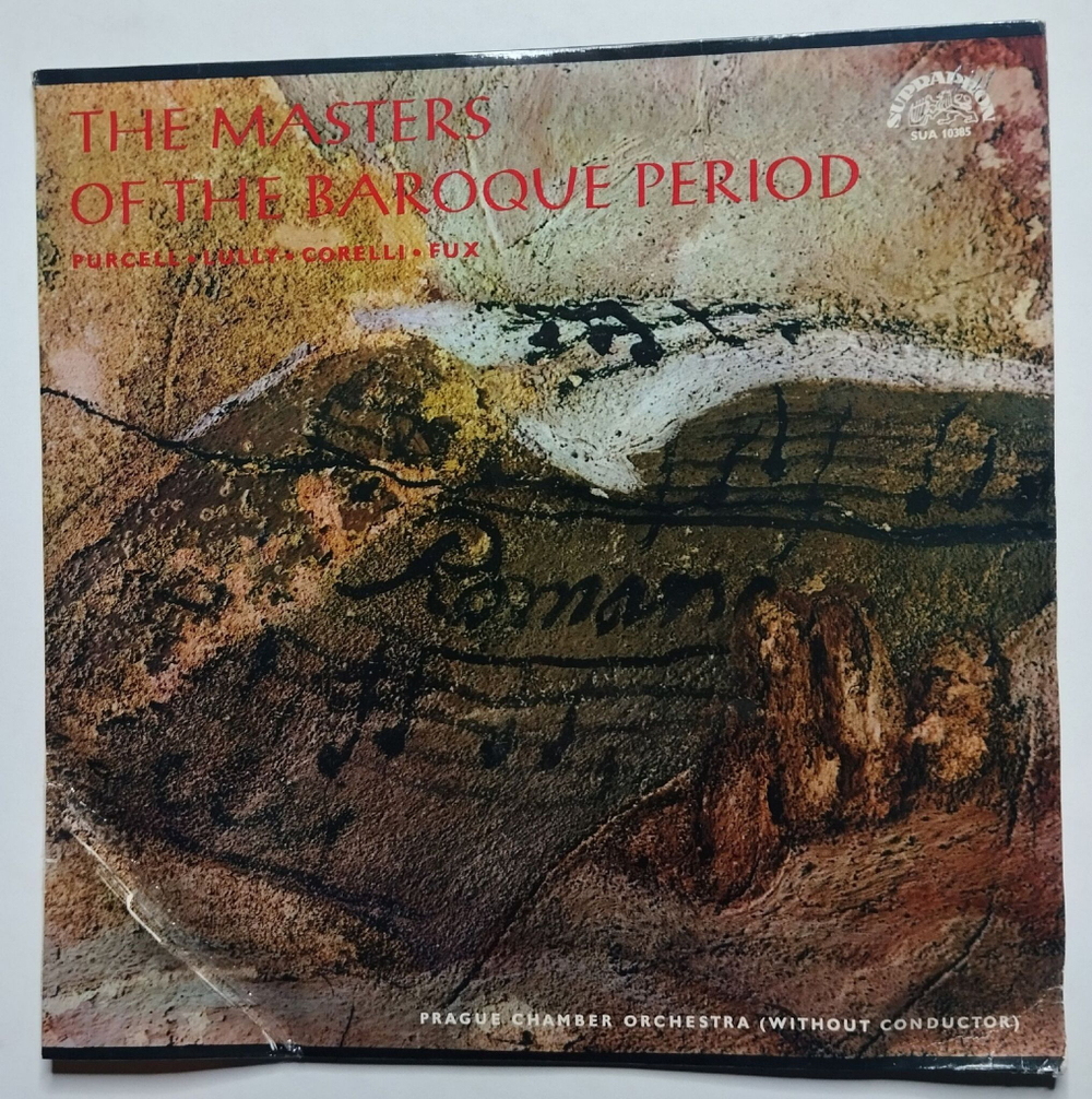 Винтажная пластинка LP Purcell, Lully, Corelli, Fux The Masters Of The Baroque Period Мастера Эпохи Барокко (Чехословакия 1962)
