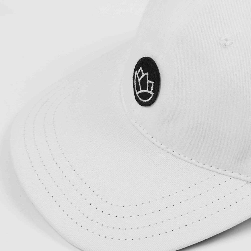 Кепка Тандем Тэндай Flower классическая белая