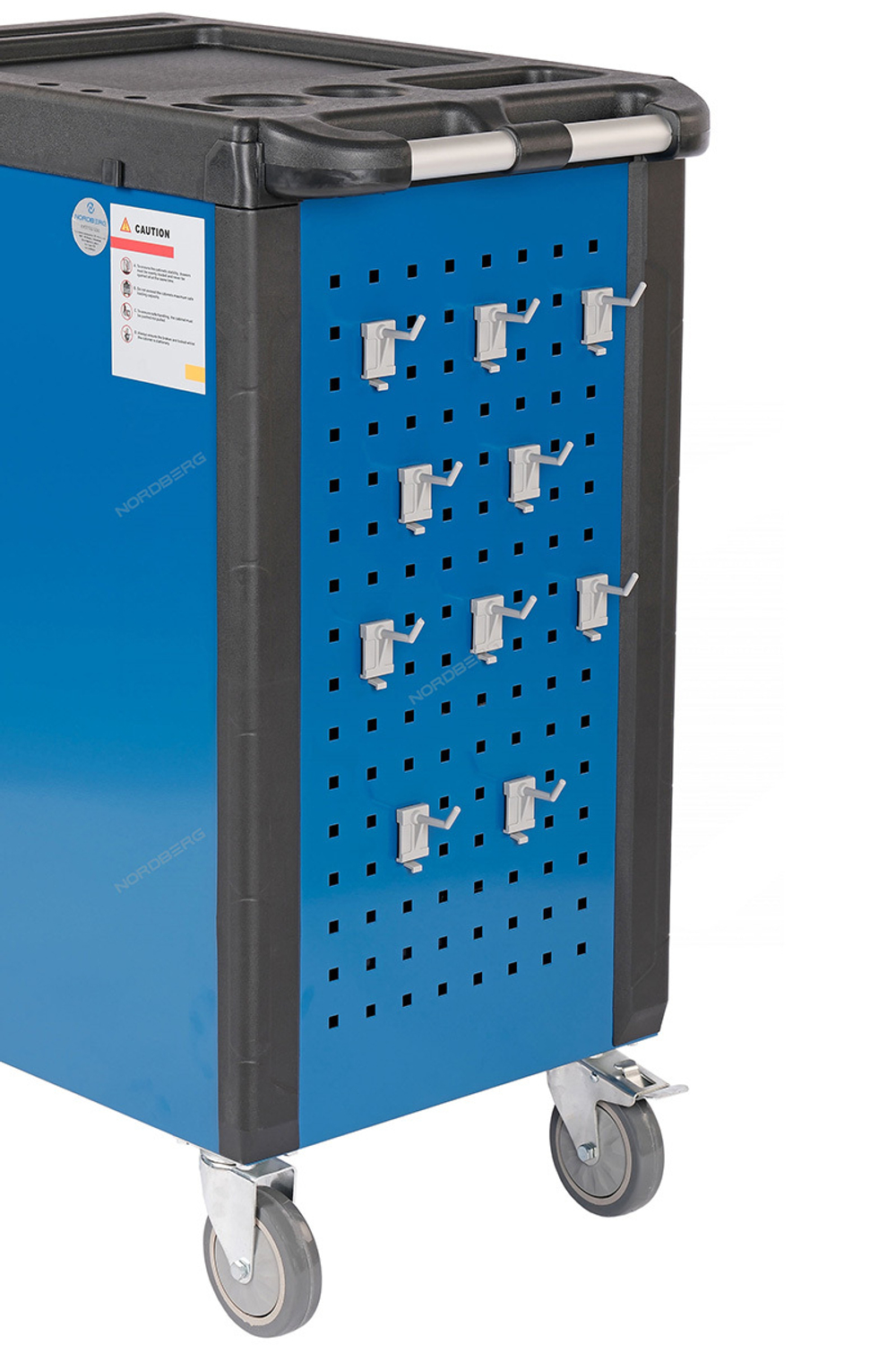 NORDBERG (T5N(B)) Тележка инструментальная 5 полок, синяя