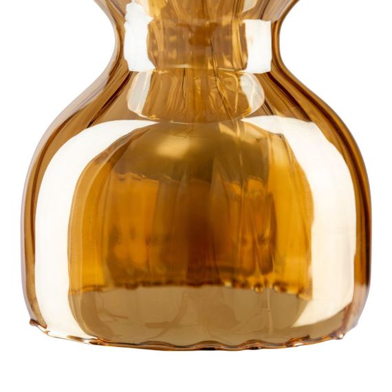 Подвесной светильник Crystal Lux Iris SP1 B Amber